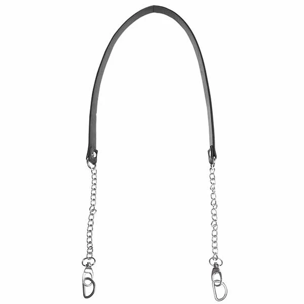 Go Handmade Skulderrem m/ sølv kæde 16mm x 102cm (1 stk)
